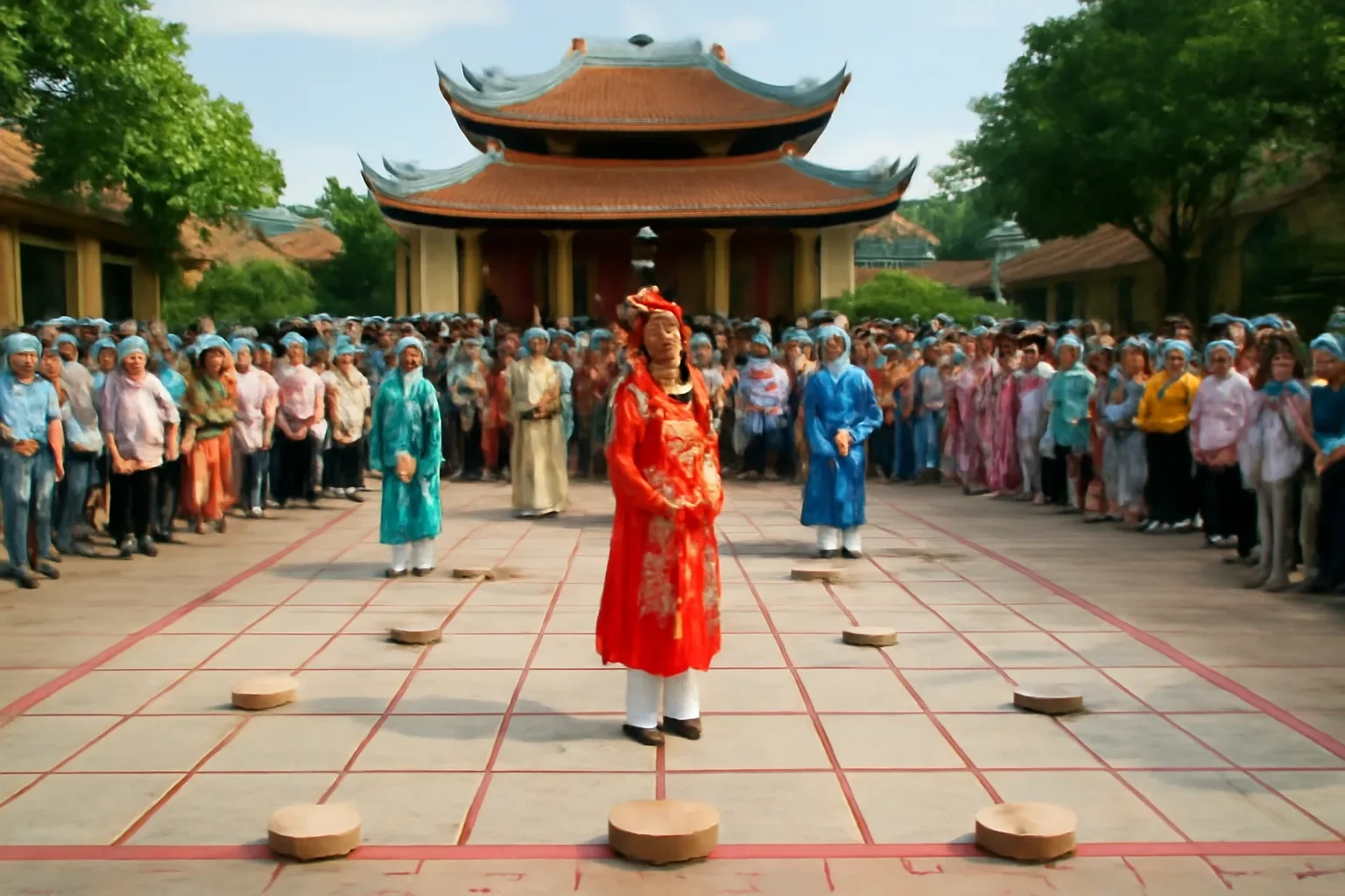 Human Xiangqi at Vietnamese Festivals: Cờ Người, a Game Played With People as Pieces